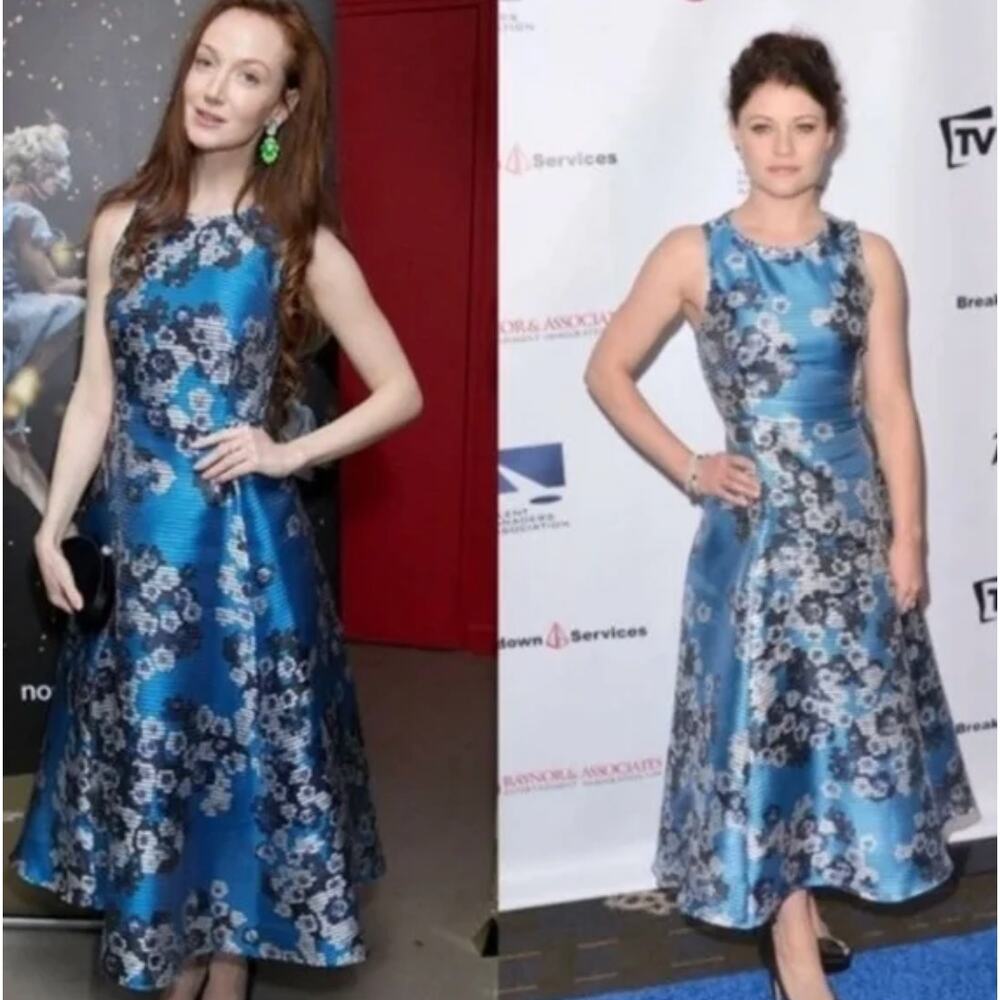 LK Bennett Women's London Dr Occa Digital Floral Print Dress Size 4